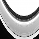 Saturn's Rings, converted from VICAR data from the Cassini-Huygens mission